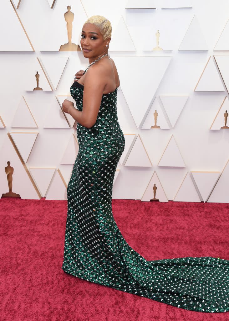 Tiffany Haddish attends the 94th Academy Awards at Dolby Theatre in Los Angeles on March 27, 2022. - Credit: Gilbert Flores for Variety