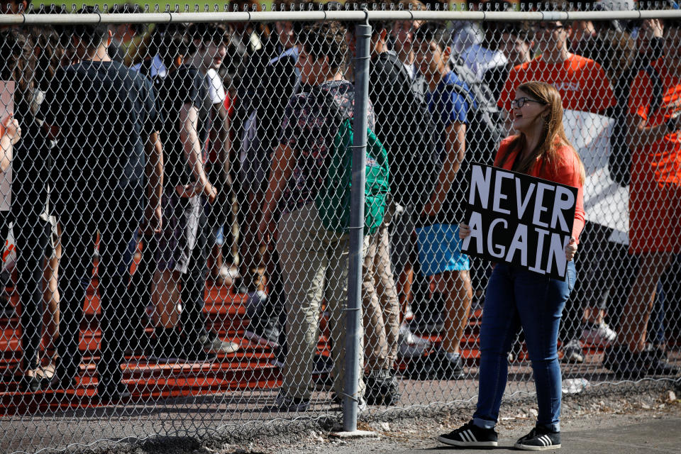 High school students across the U.S. protest gun violence