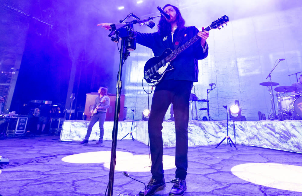 Hozier brought out Ed Sheeran for 'Work Song' at Pinkpop credit:Bang Showbiz