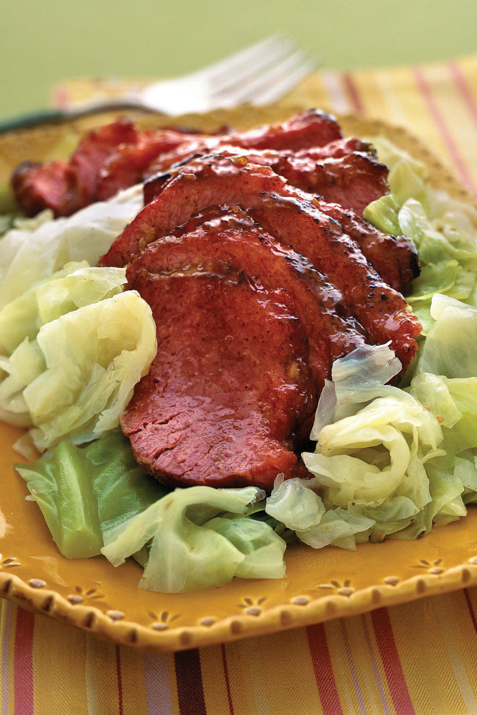 Corned Beef With Marmalade-Mustard Glaze