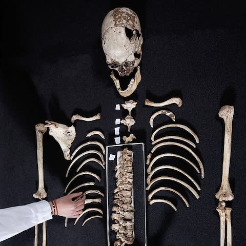 Britain's oldest complete skeleton 