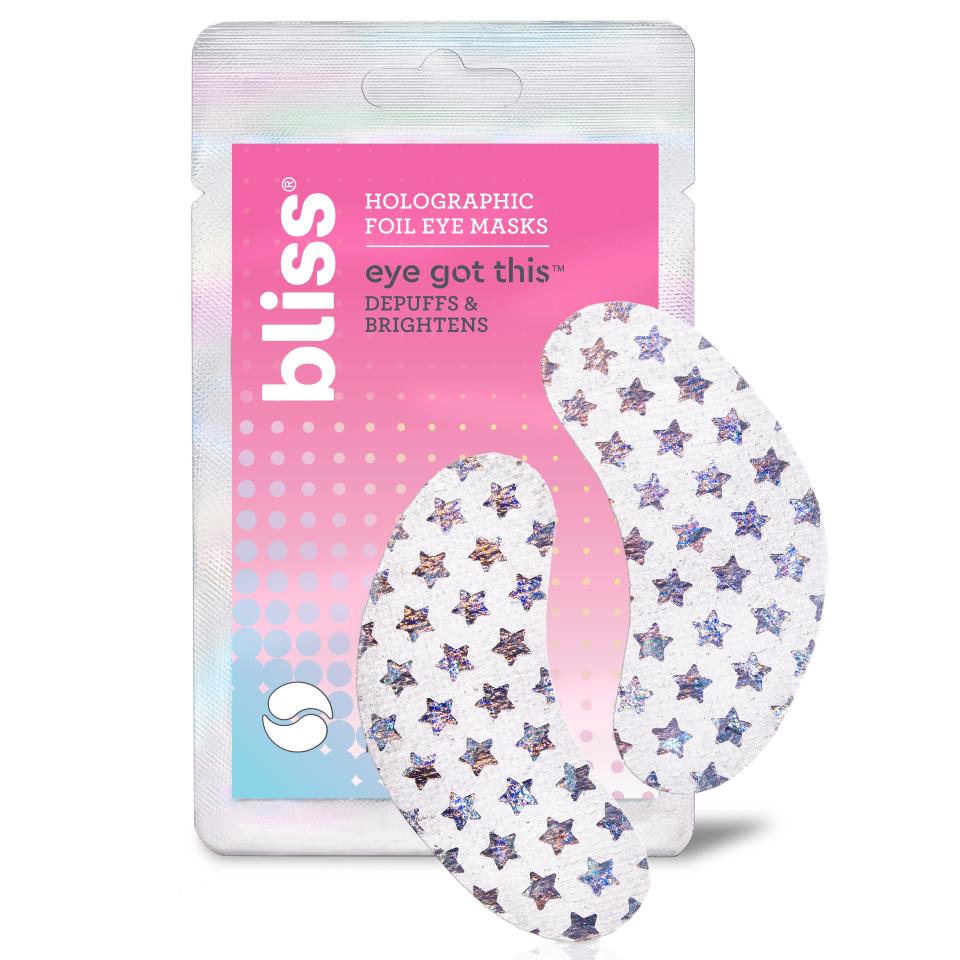 Bliss Eye Got This Holographic Foil Eye Masks