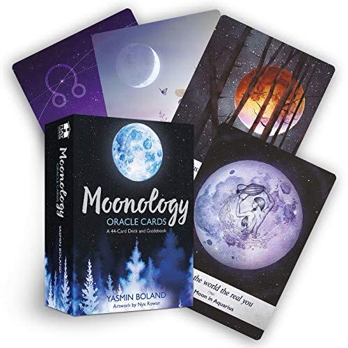 21) Moonology Oracle Cards: A 44-Card Deck and Guidebook