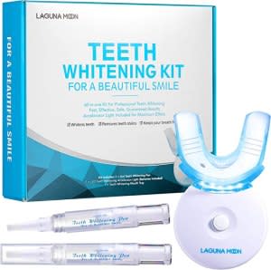 Lagunamoon Teeth Whitening Kit with LED Light