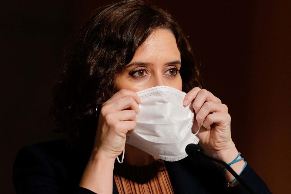 Isabel Diaz Ayuso (COMUNIDAD DE MADRID/AFP via Gett)