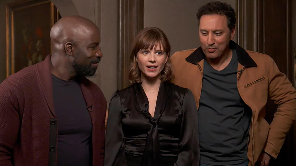 Mike Colter, Katja Herbers and Aasif Mandvi, the stars of 
