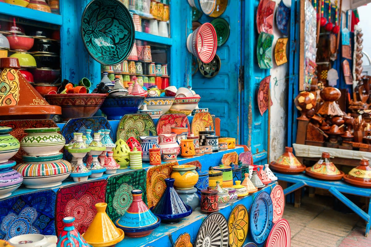 Dynamic, multicolour landscapes in Marrakech inspire budding artists (Getty Images/iStockphoto)