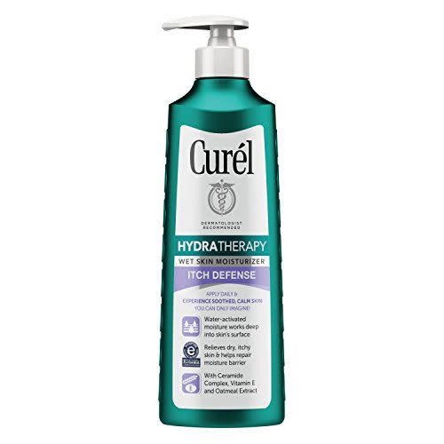 5) Curél Hydra Therapy Itch Defense Moisturizer