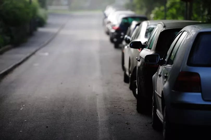 She says the SUV was blocking the street (stock)