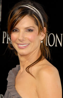 Sandra Bullock at the Hollywood premiere of TriStar Pictures' Premonition