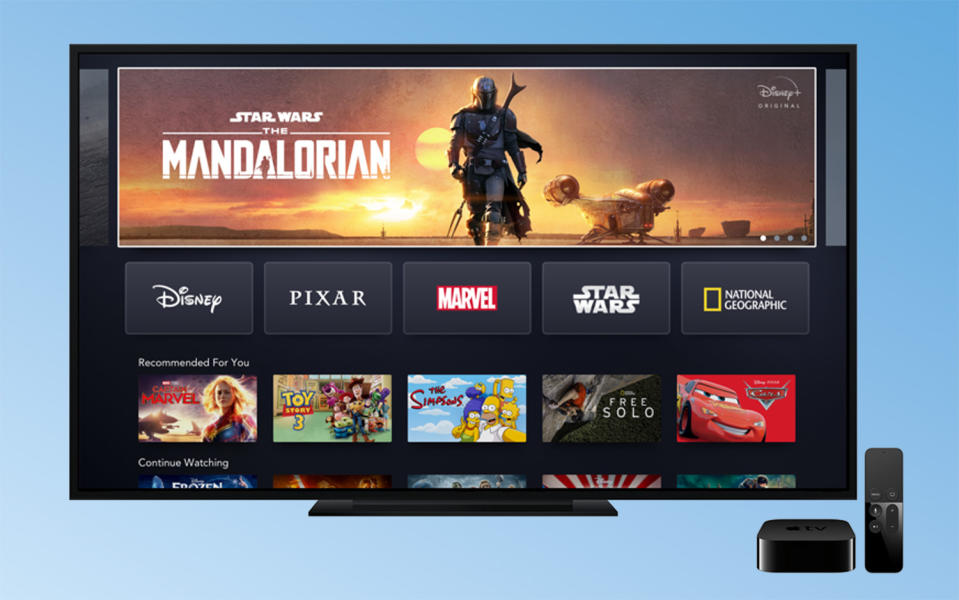 best apple tv app disney plus