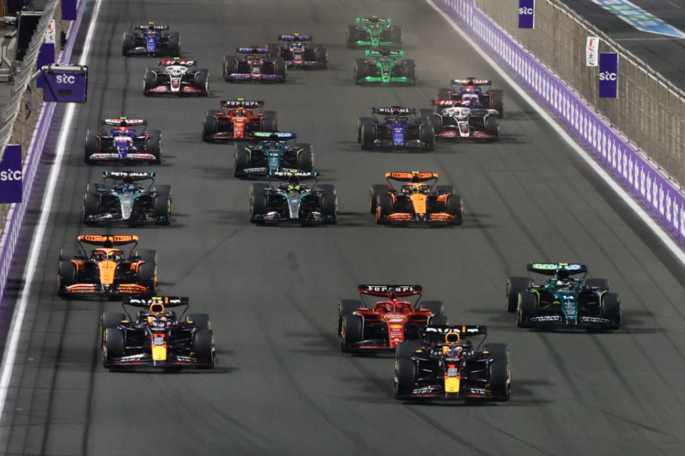 本月初於沙地的臨時賽道舉行的Grand Prix 2024