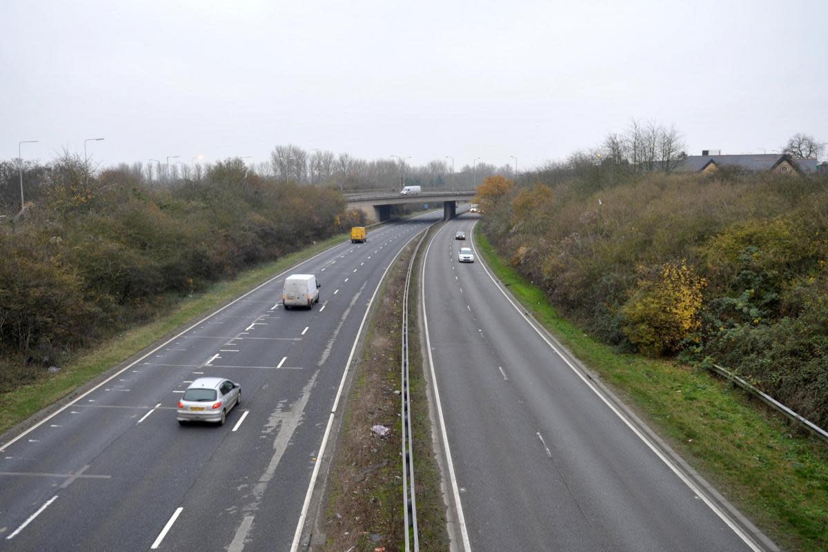 The A12 has been criticised in a new survey (file photo) <i>(Image: Sarah Lucy Brown)</i>