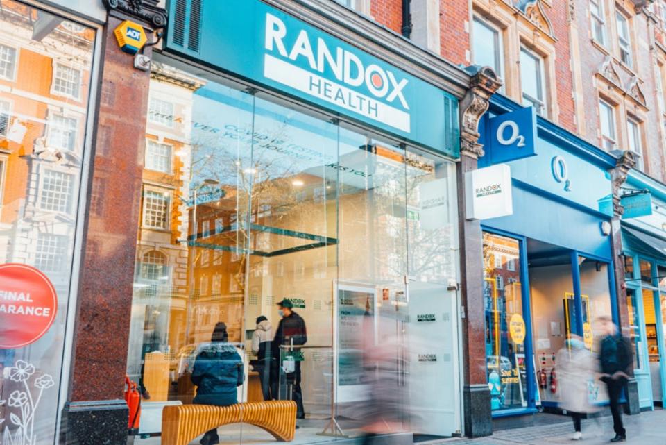 Randox’s clinic on Kensington High Street (Randox)