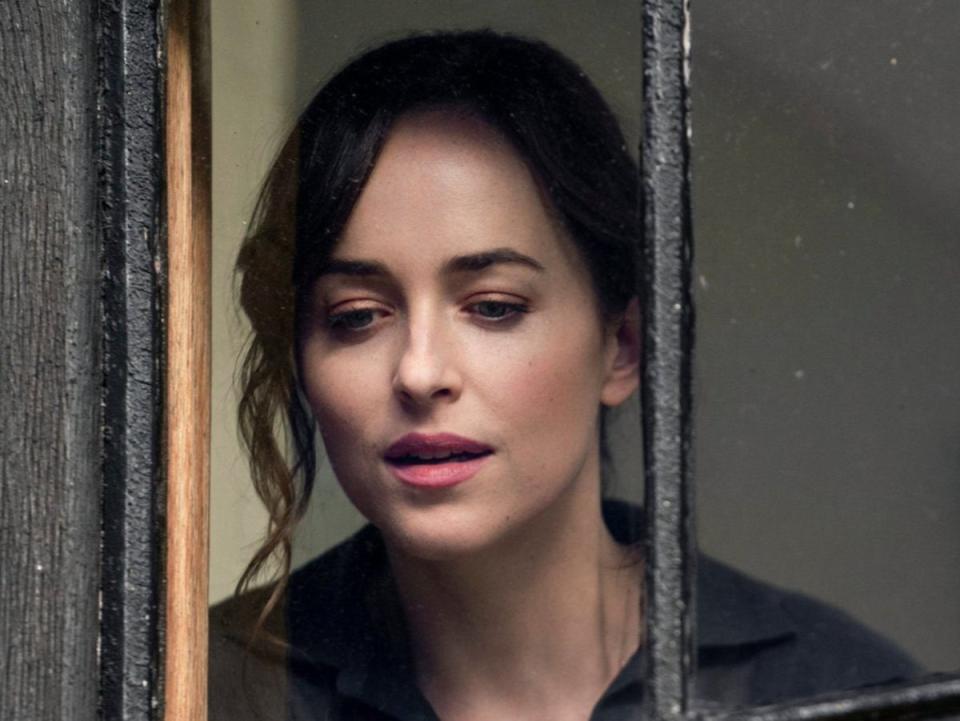 Dakota Johnson in ‘Persuasion’ (Netflix)