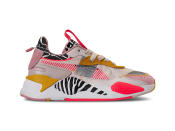 "Chunky sneakers show no signs of slowing down and are the ideal gift for any woman on your list," says Davignon. "This season we love the idea of bold color block construction with pops of bright paneling offsetting classic white leather. A touch of pattern mixing takes this trend to the next level, like these Puma RS-X sneakers." (Photo: Macy's) <a href="https://fave.co/35hHSrB" rel="nofollow noopener" target="_blank" data-ylk="slk:SHOP IT:" class="link "><strong>SHOP IT: </strong></a><strong>Puma Rs-X Unexpected Mixes Sneakers, $110, </strong><a href="https://fave.co/35hHSrB" rel="nofollow noopener" target="_blank" data-ylk="slk:macys.com" class="link "><strong>macys.com</strong></a>