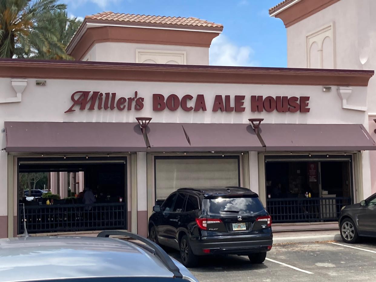 Miller's Boca Ale House was closed following an inspection on April 28. The eatery quickly corrected the violations and reopened the next day.