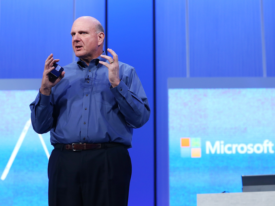 Steve Ballmer Microsoft