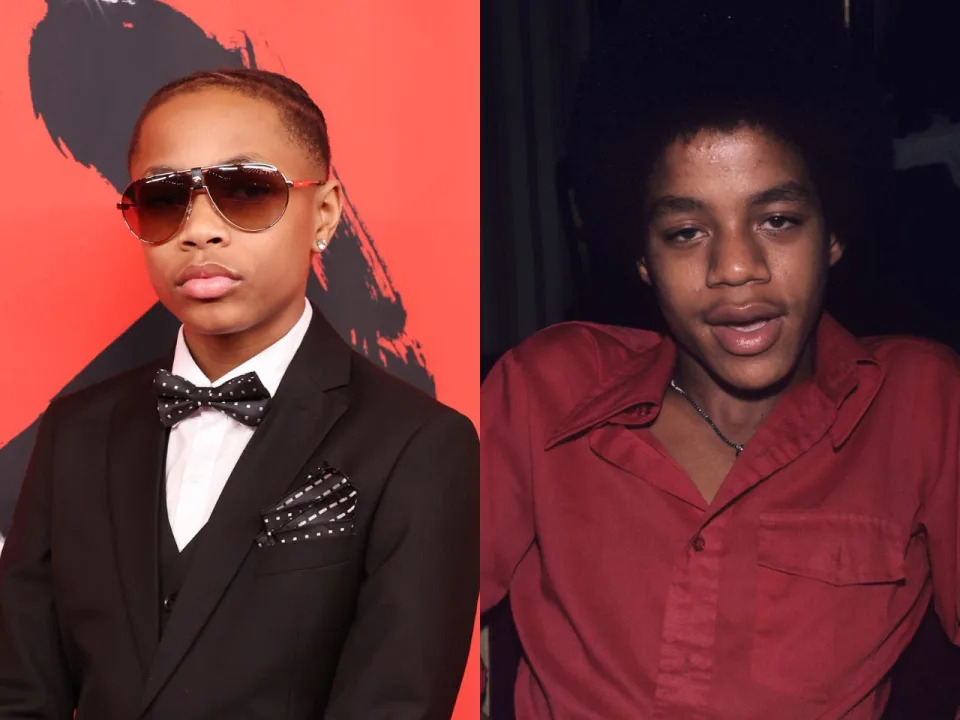 Jaylen Lyndon Hunter and young Marlon Jackson.