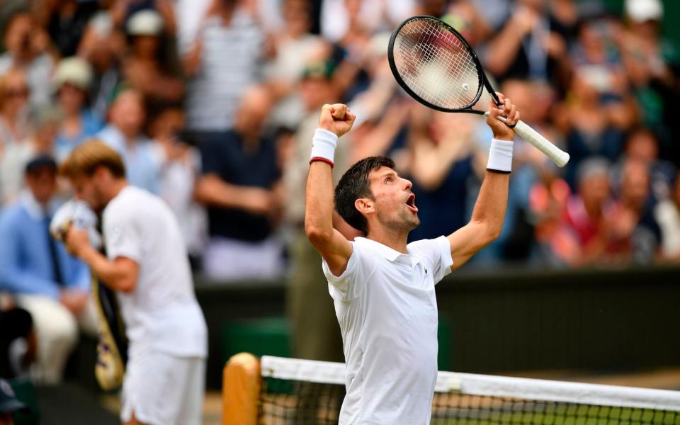 Djokovic dropped just six games on the way to an emphatic quarter-final victory - AFP