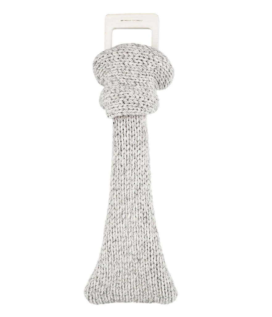 Brunello Cucinelli Tweed Knitted Scarf