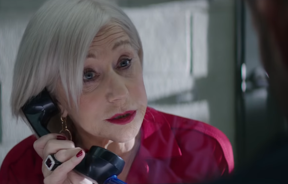 Helen Mirren returns as the Shaw family matriarch in 'Hobbs & Shaw' (Photo: Universal/YouTube)