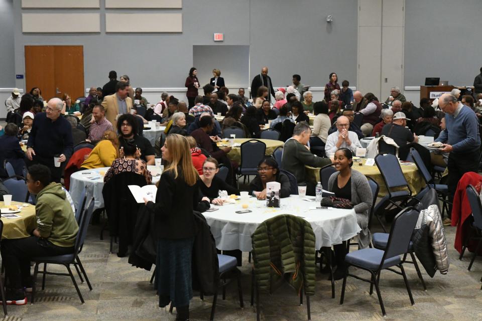 Hundreds attended the 23rd annual MLK Unity Breakfast held Jan. 16 at Blue Ridge Community College.