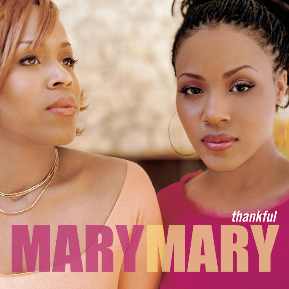 mary mary thankful artwork album cover