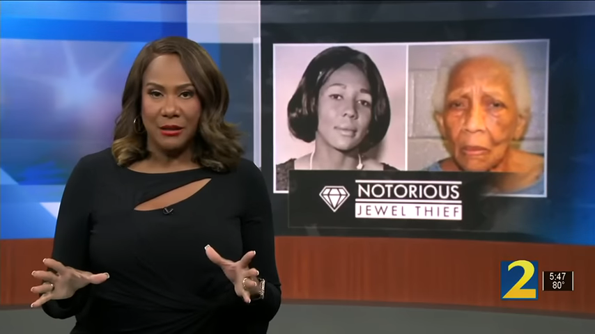 Doris Payne on the news