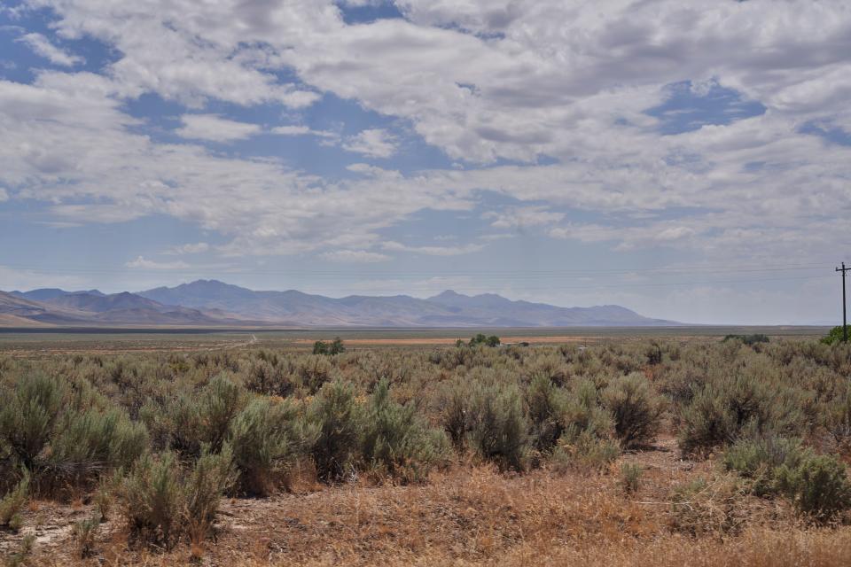 A general view of Fort McDermitt, Nevada, seen on July 19, 2022.