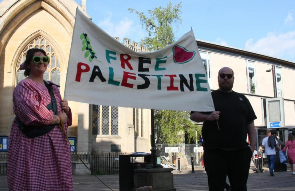 York Press: Pro-Palestine protesters in York