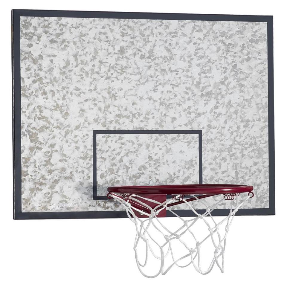 Pottery Barn Teen Galvanized Basketball Hoop And Dry-Erase Board