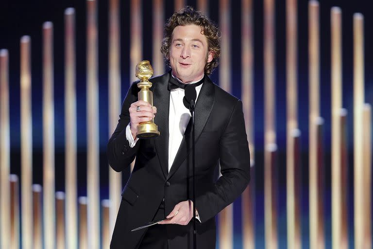 Jeremy Allen White ganó el Globo de Oro por su actuación