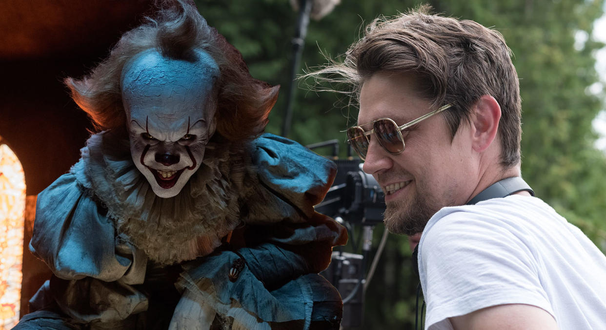 Andy Muschietti on set of ‘IT’. (WB)