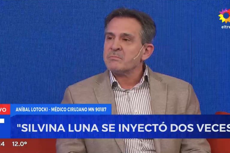 Aníbal Lotocki se refirió a los problemas de salud de Silvina Luna