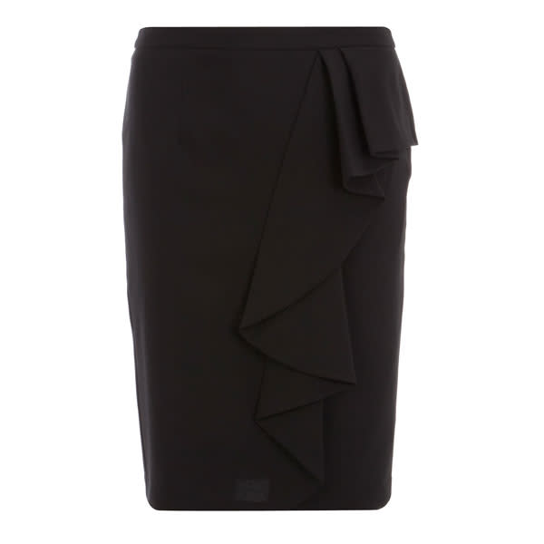 Black Side Ruffle Skirt - £20 – Dorothy Perkins