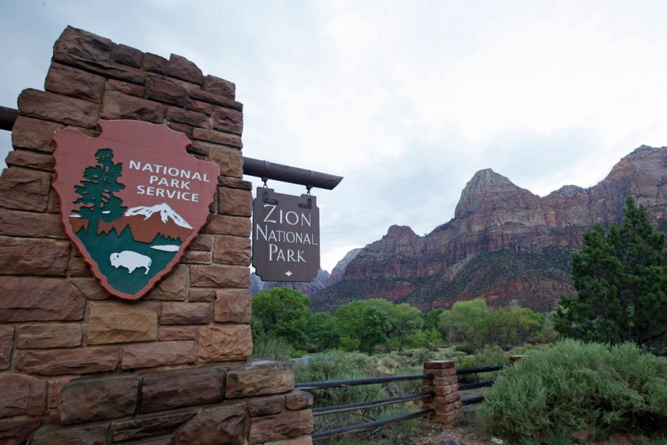 Zion National Park (Copyright 2016 The Associated Press. All rights reserved. This material may not be published, broadcast, rewritten or redistribution)