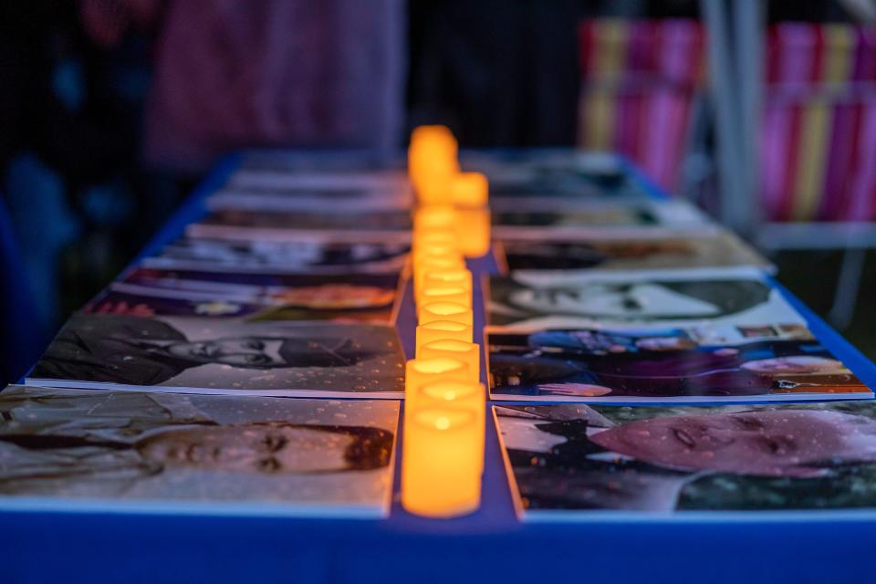 A vigil was held in November 2020 near New Jersey Veterans Memorial Home at Menlo Park to remember the dead.