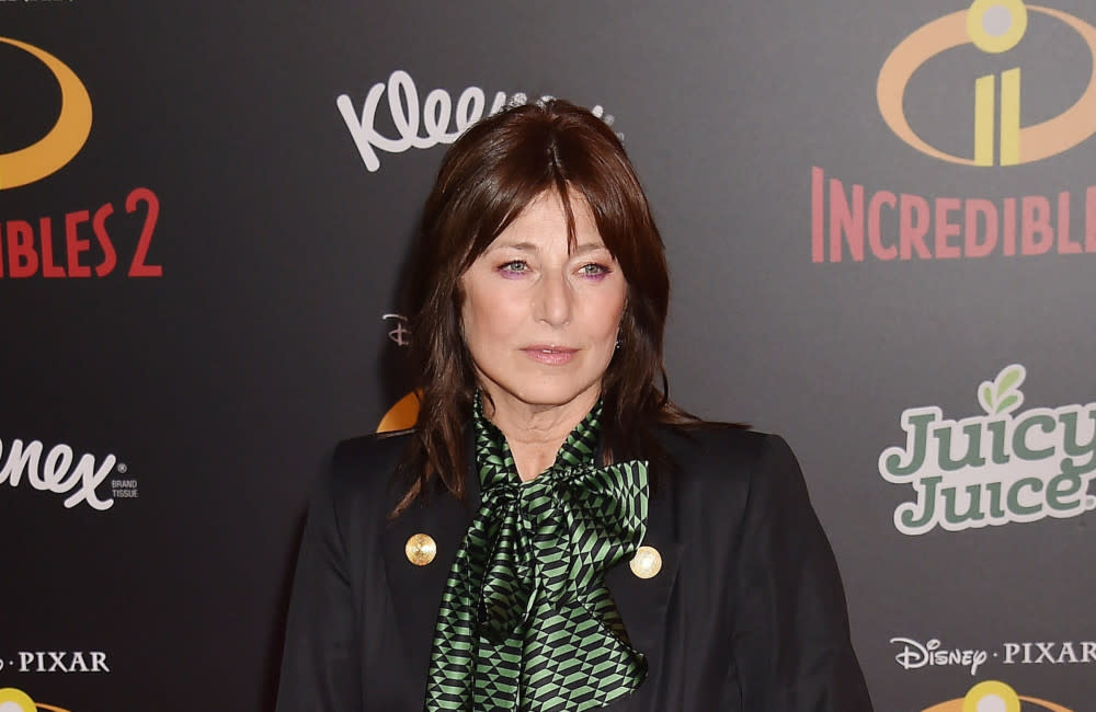 Catherine Keener lands secret role in the 'Joker' sequel alongside Joaquin Phoenix and Lady Gaga credit:Bang Showbiz