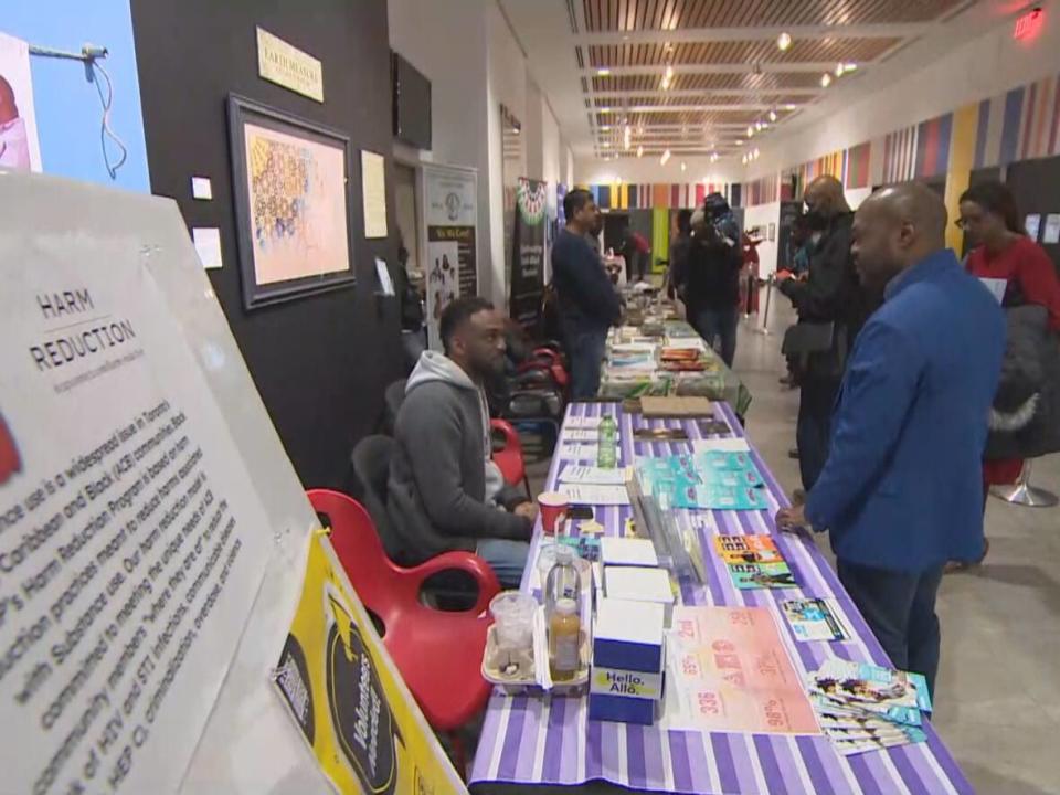 The Black Health and Wellness Fair, hosted by the&nbsp;Black Scientists' Task Force (BSTF), is an effort to strengthen members of the Black community's health, encourage them to get regular check-ups, break down the barriers to access&nbsp;and boost awareness of high-risk diseases among the group.&nbsp; (CBC - image credit)