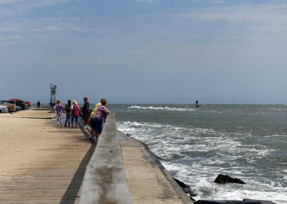 The inlet Friday, Aug. 25, 2023, in Ocean City, Maryland.