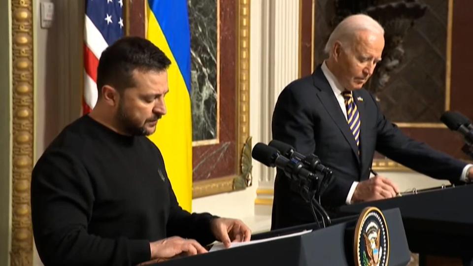 VPC BIDEN, ZELENSKYY MEET