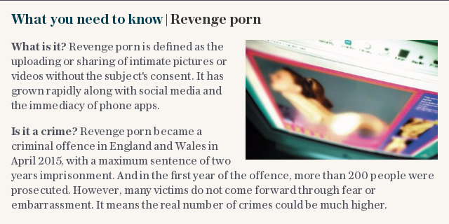 What you need to know | Revenge porn