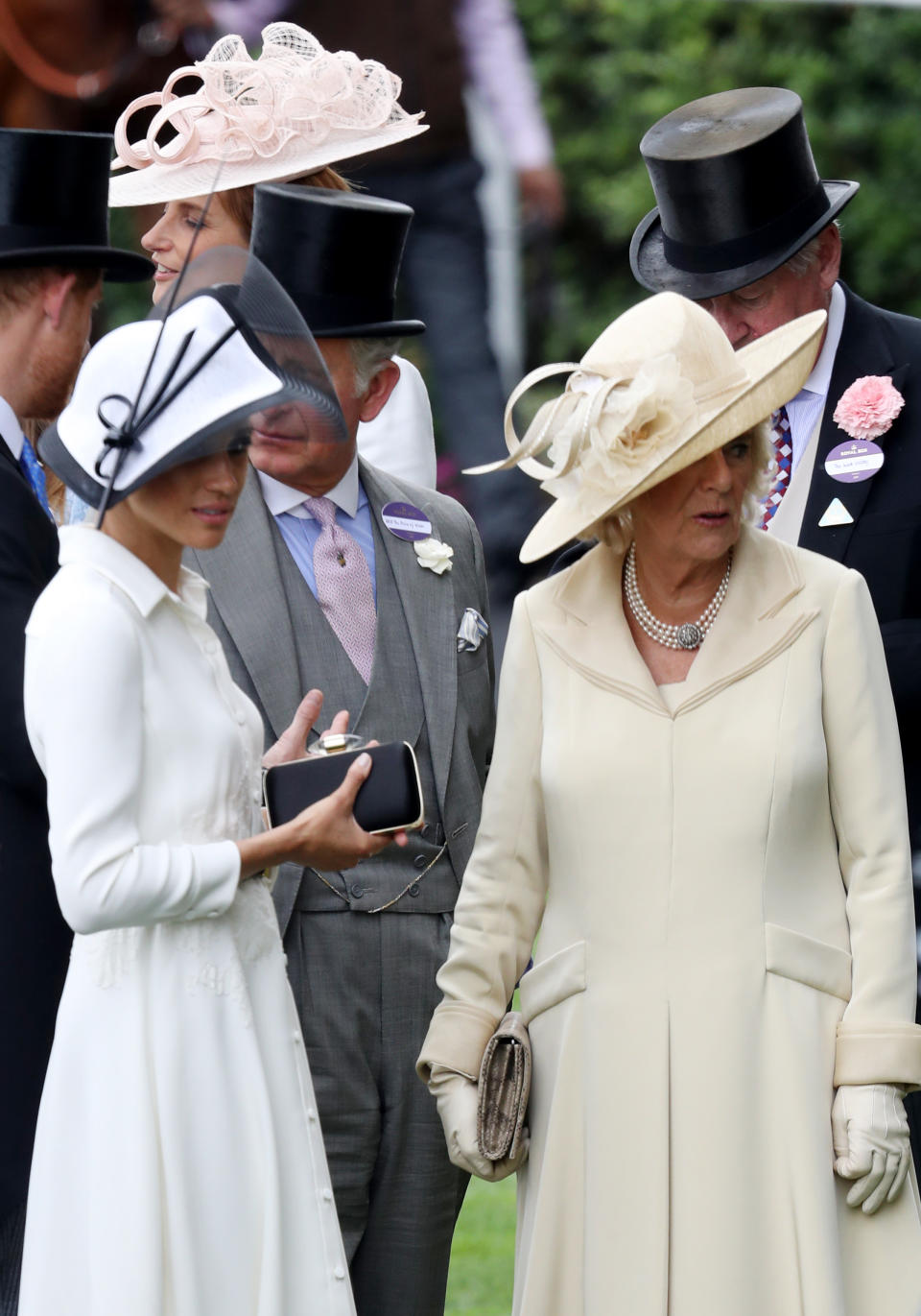 Duchess of Sussex and Duchess of Cornwall