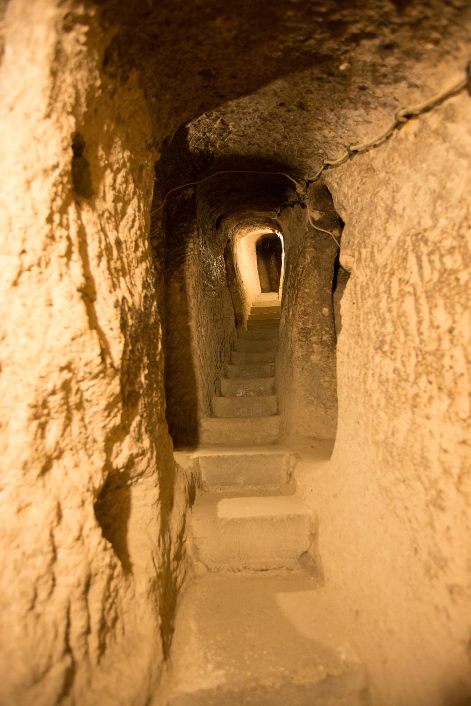 Derinkuyu, Turkey's underground city.