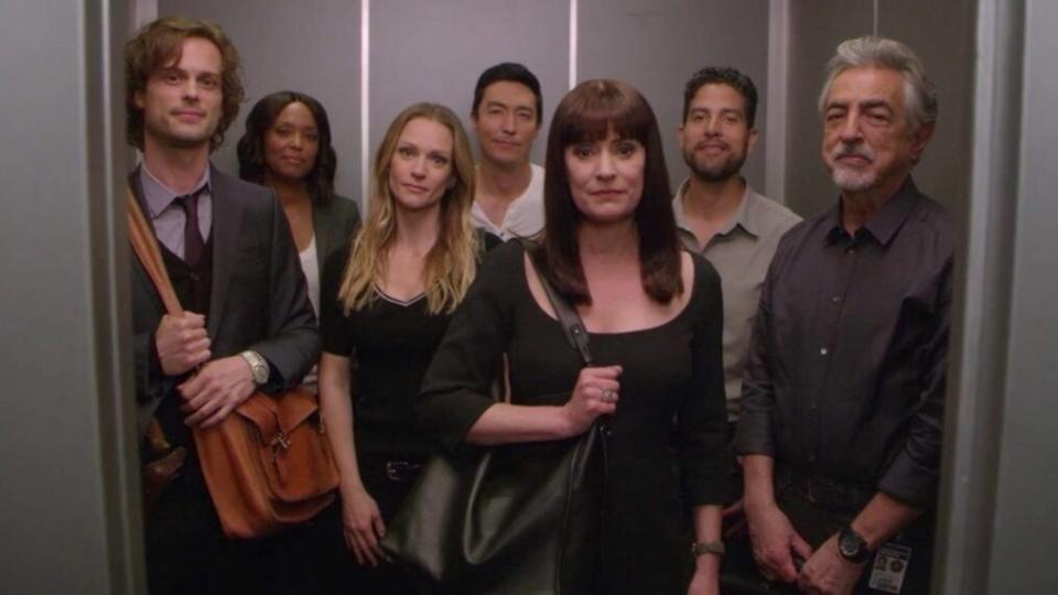 The cast of "Criminal Minds"