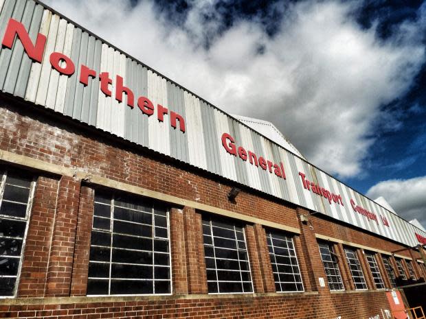 The Northern Echo: The Go North East depot in Chester-le-Street Picture: BILLY ATKINSON/NORTHERN ECHO CAMERA CLUB 