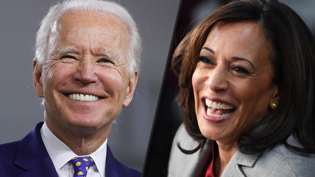 Joe Biden and Kamala Harris