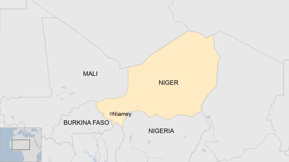 Niger map