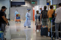 Aunque los números de Italia son más bajos, lo cierto es que todavía son muy superiores a los de España: 11,2 aeropuertos por cada 100.000 kilómetros cuadrados. (Photo by Antonio Masiello/Getty Images)